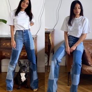 Re/Done Levi’s The Amina Jean in Indigo